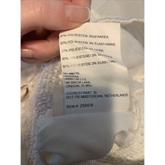 Zemeta Attic Ballerina Skort Skirt White Lace Mini Xs - Picture 11 of 11